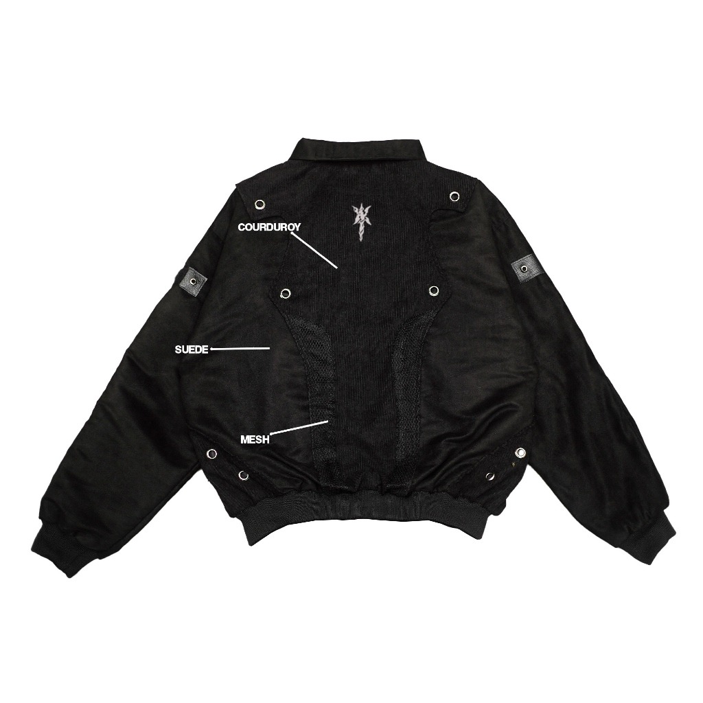 WORKJACKET JACK FIRE MAN UNISEX – BOXy CUT & BALLOON SLEEVES | PREMIUM MIX MATERIAL