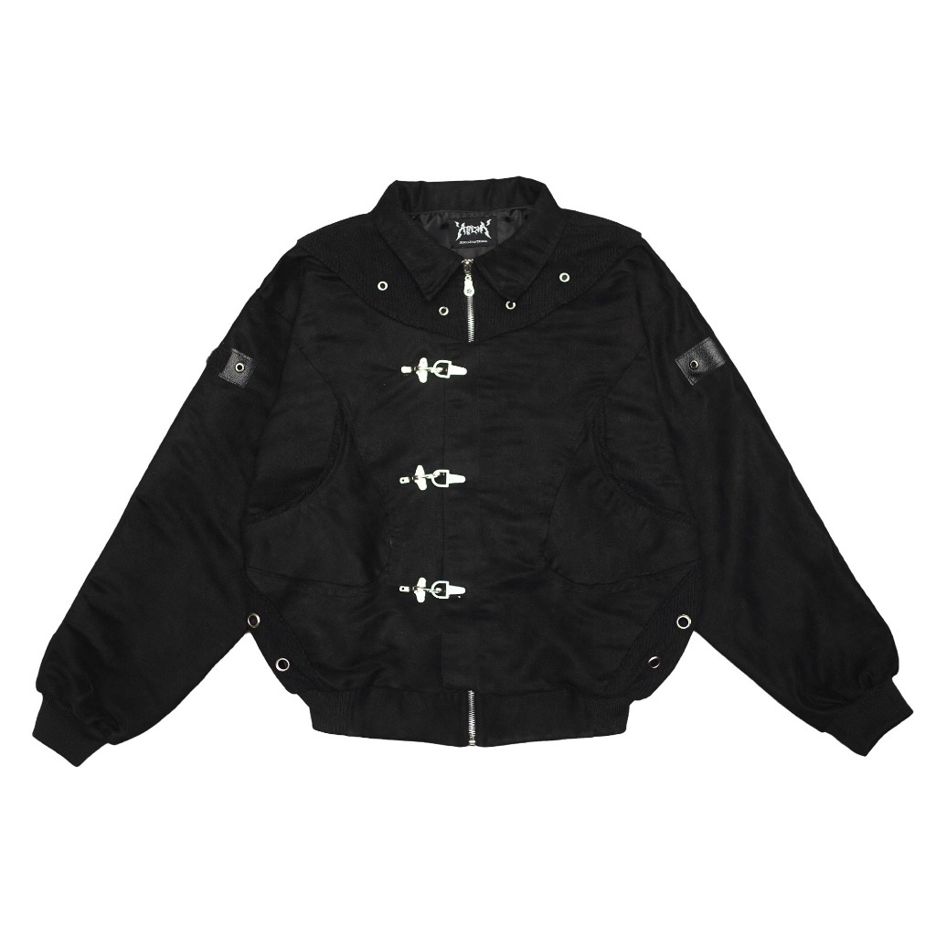 WORKJACKET JACK FIRE MAN UNISEX – BOXy CUT & BALLOON SLEEVES | PREMIUM MIX MATERIAL