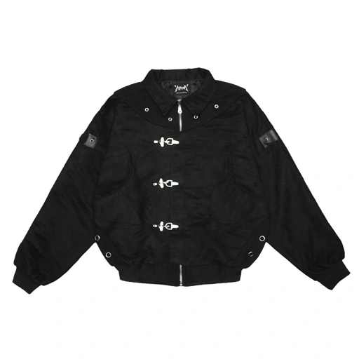 Image of WORKJACKET JACK FIRE MAN UNISEX – BOXy CUT & BALLOON SLEEVES | PREMIUM MIX MATERIAL