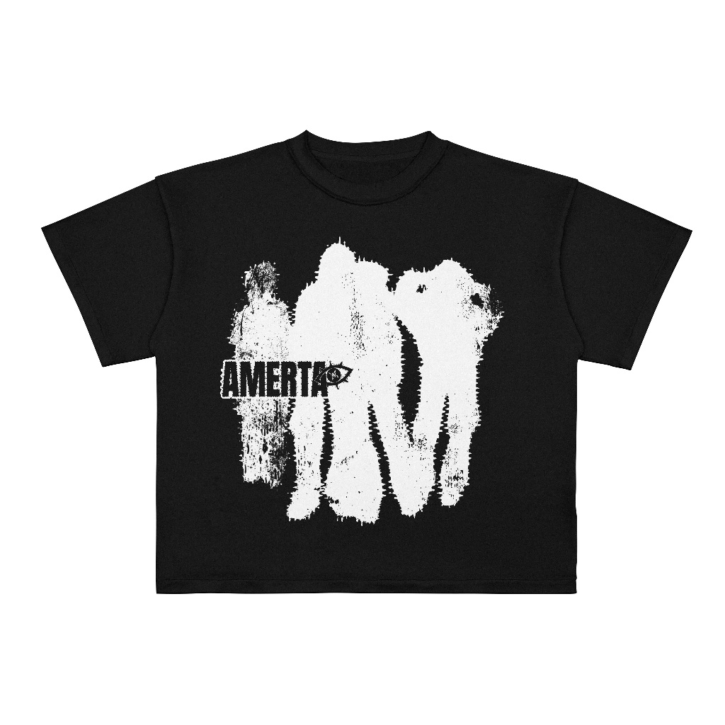 Amerta - Boxy Tees Beyond Unisex Black