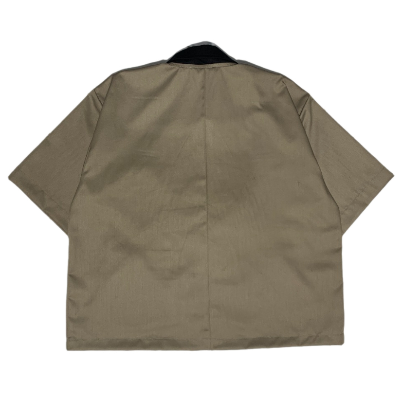 Workshirt Boxy Double Zipper Polos Ruby Unisex -Amerta