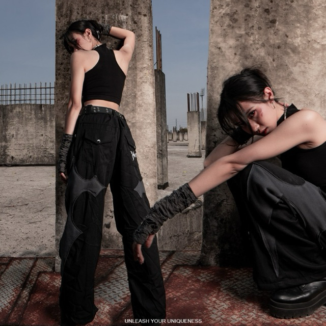 Amertanslook Savior Pants - Loose Cut Black Unisex