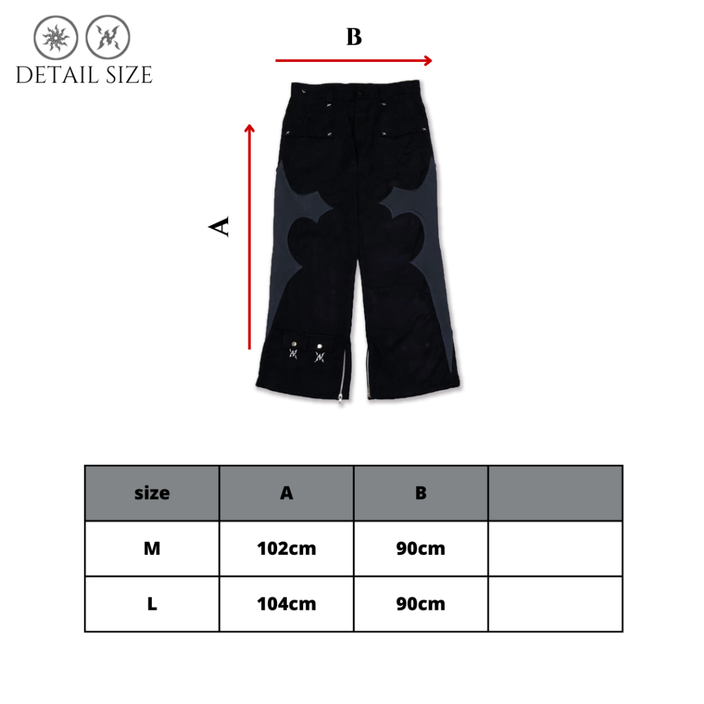 Amertanslook Savior Pants - Loose Cut Black Unisex