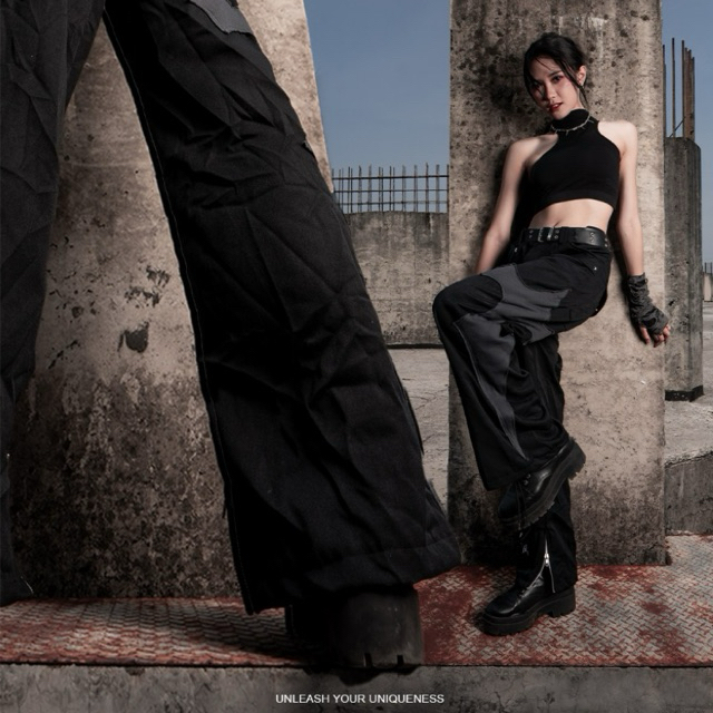 Amertanslook Savior Pants - Loose Cut Black Unisex