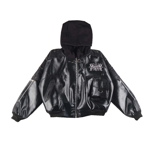 Image of Amertans look Fortex Leather Jacket Unisex