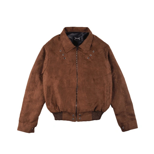 Image of Amertanslook Twin riot  - Boxy fit brown Unisex