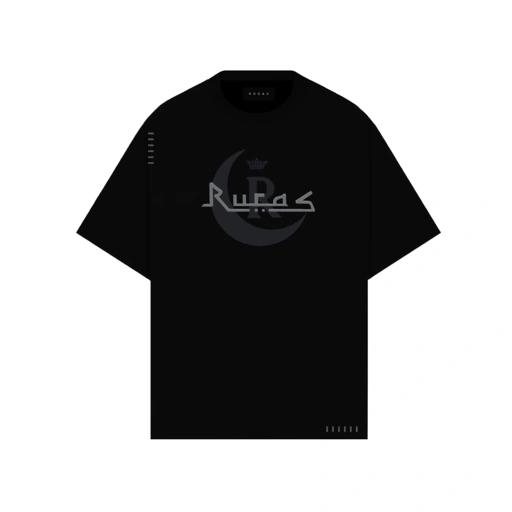 Image of RUCAS Initial Arabic Edition Tee - Black