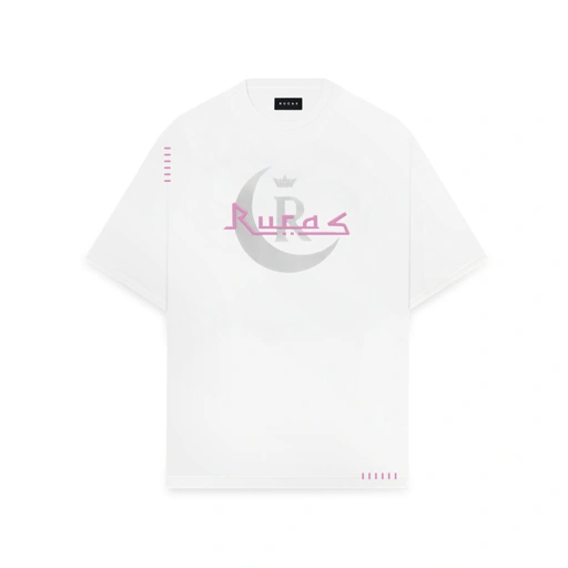 Image of RUCAS Initial Arabic Edition Tee - White