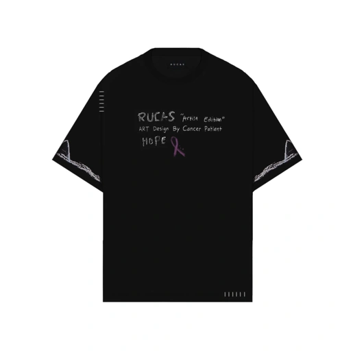 RUCAS Artist Edition Hope Tee - Black