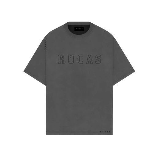 Image of RUCAS The Initial Special Material  Edition Tee - Grey