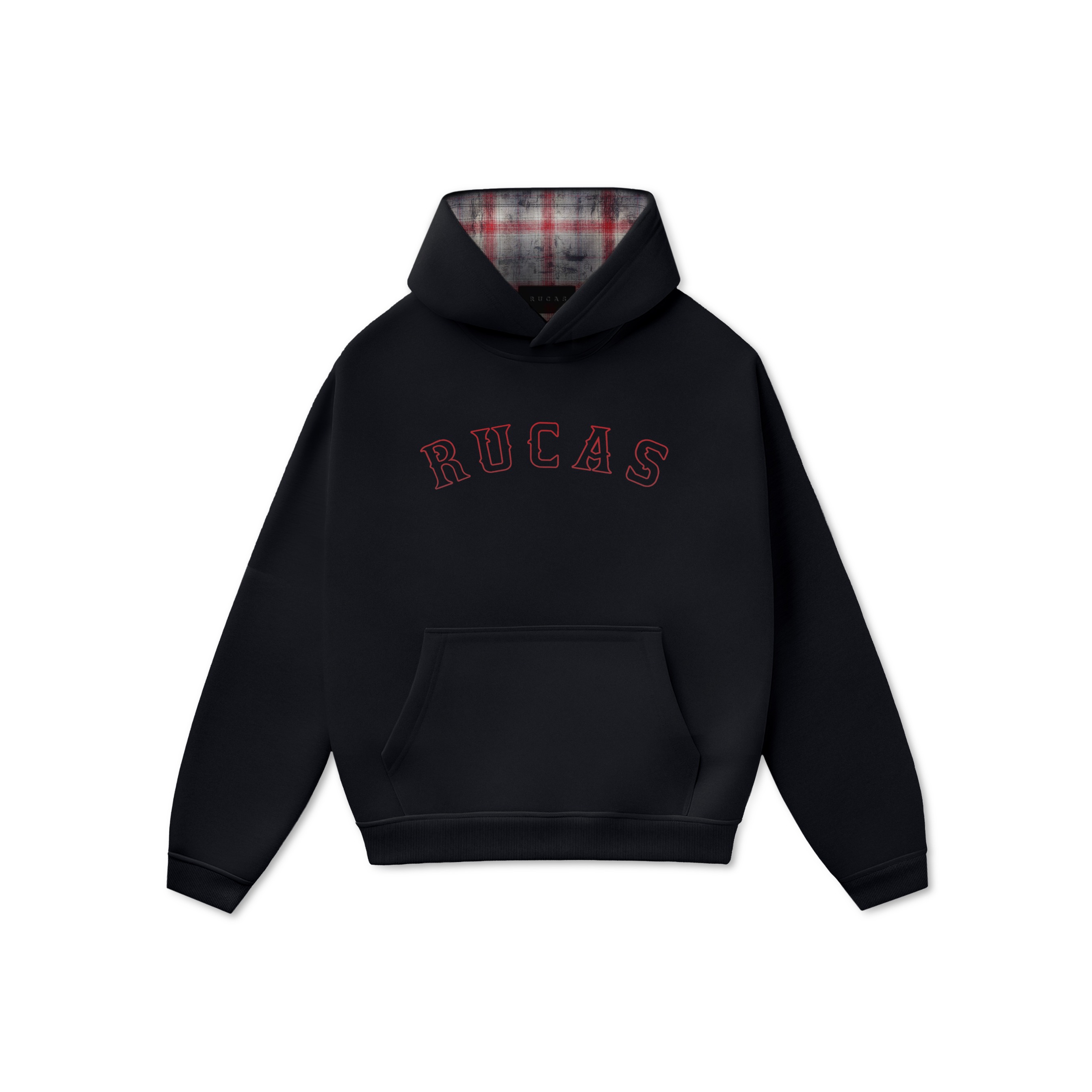 RUCAS Reversible Red Flannel Hoodie