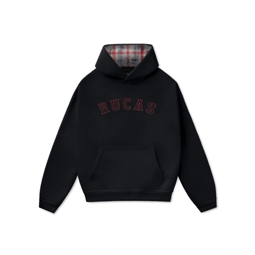 Image of RUCAS Reversible Red Flannel Hoodie