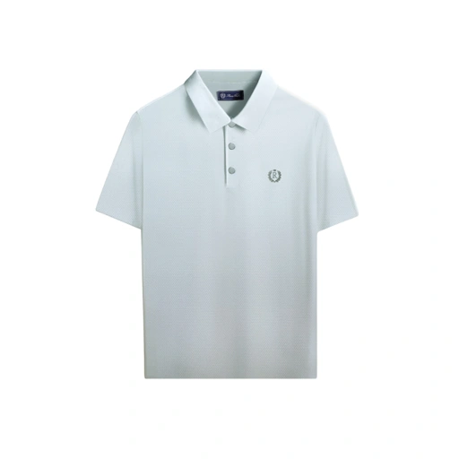 Image of RUCAS TAILOR Gradation White Grey Polo Shirt