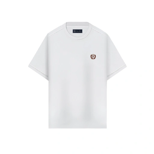 Image of RUCAS Essentials Stitch Tee - White
