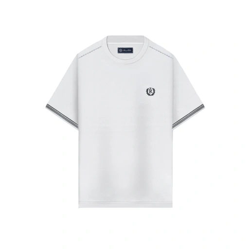 Image of RUCAS Tailor Stitch Rib T-Shirt - White