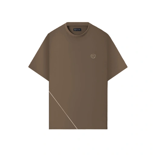 Image of RUCAS ESSENTIALS BROWN TEE