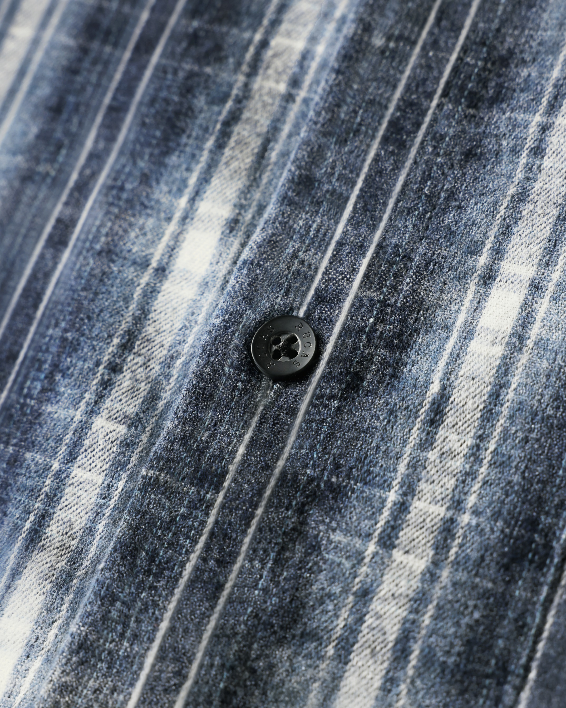 RUCAS Blue Washed Flannel Shirt