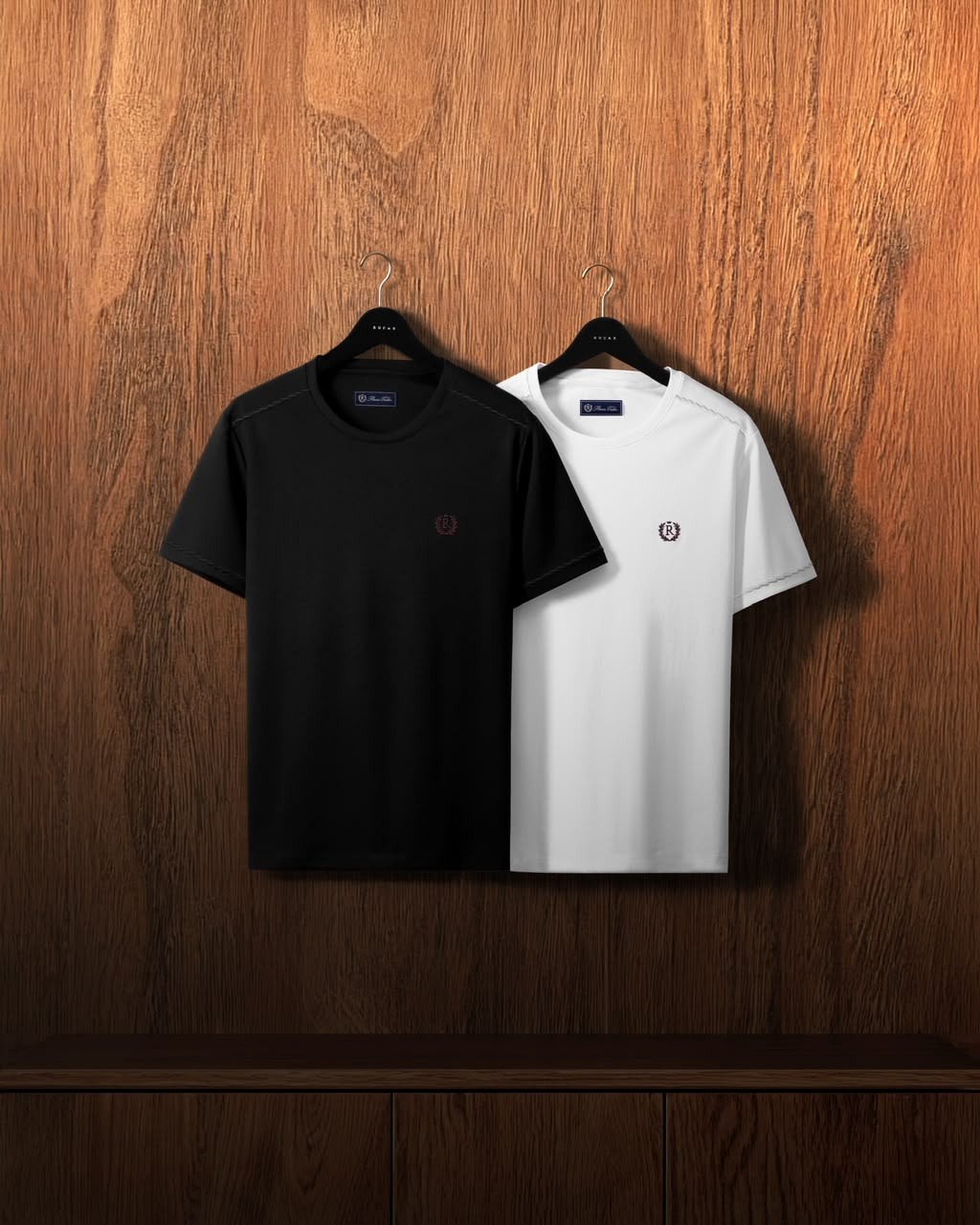 RUCAS Essentials Stitch Tee - Black