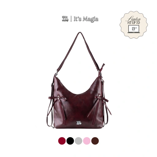 Image of ITS MAGIA Minne Leather Shoulderbag/Backpack