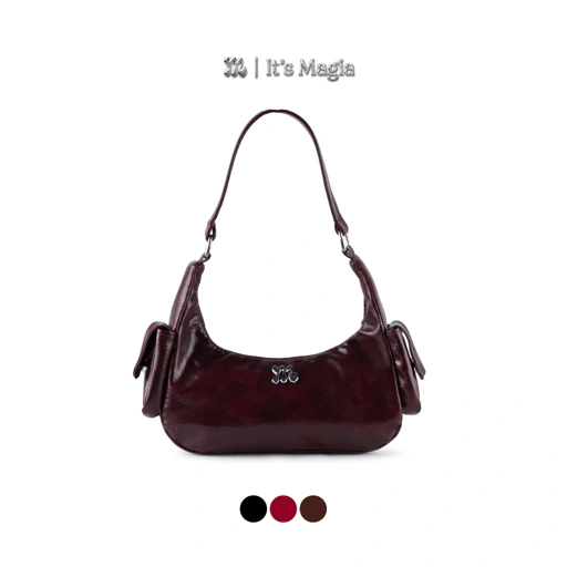 Image of ITS MAGIA Yura Leather Shoulder Bag