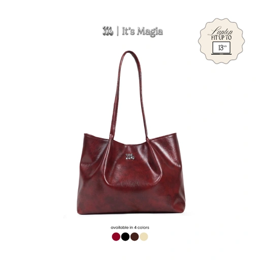Image of ITS MAGIA Sonya Leather Totebag