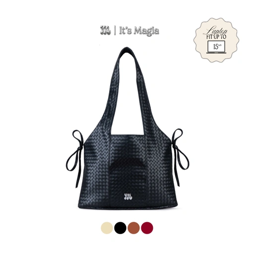 Image of ITS MAGIA Donna Woven Leather Totebag