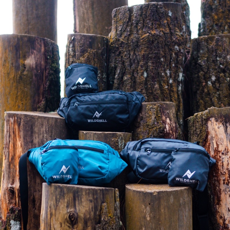 TAS SLEMPANG // TRAVEL POUCH ULTRALIGHT // WAIST BAG WILDSHELL RAKATA SERIES