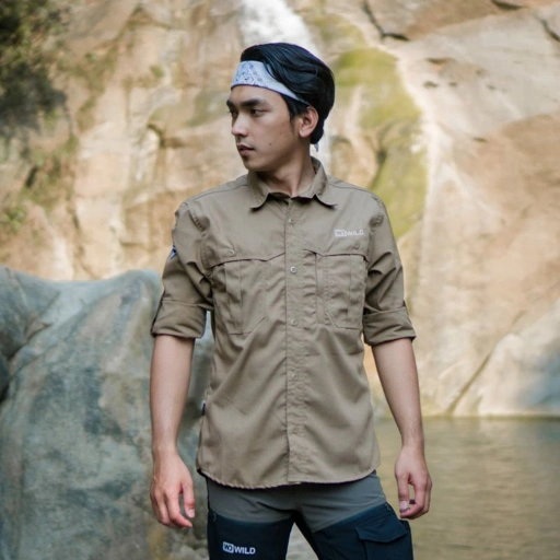 Image of KEMEJA LAPANGAN ZLAVA TACTICAL WILDSHELL x WILD OUTDOOR