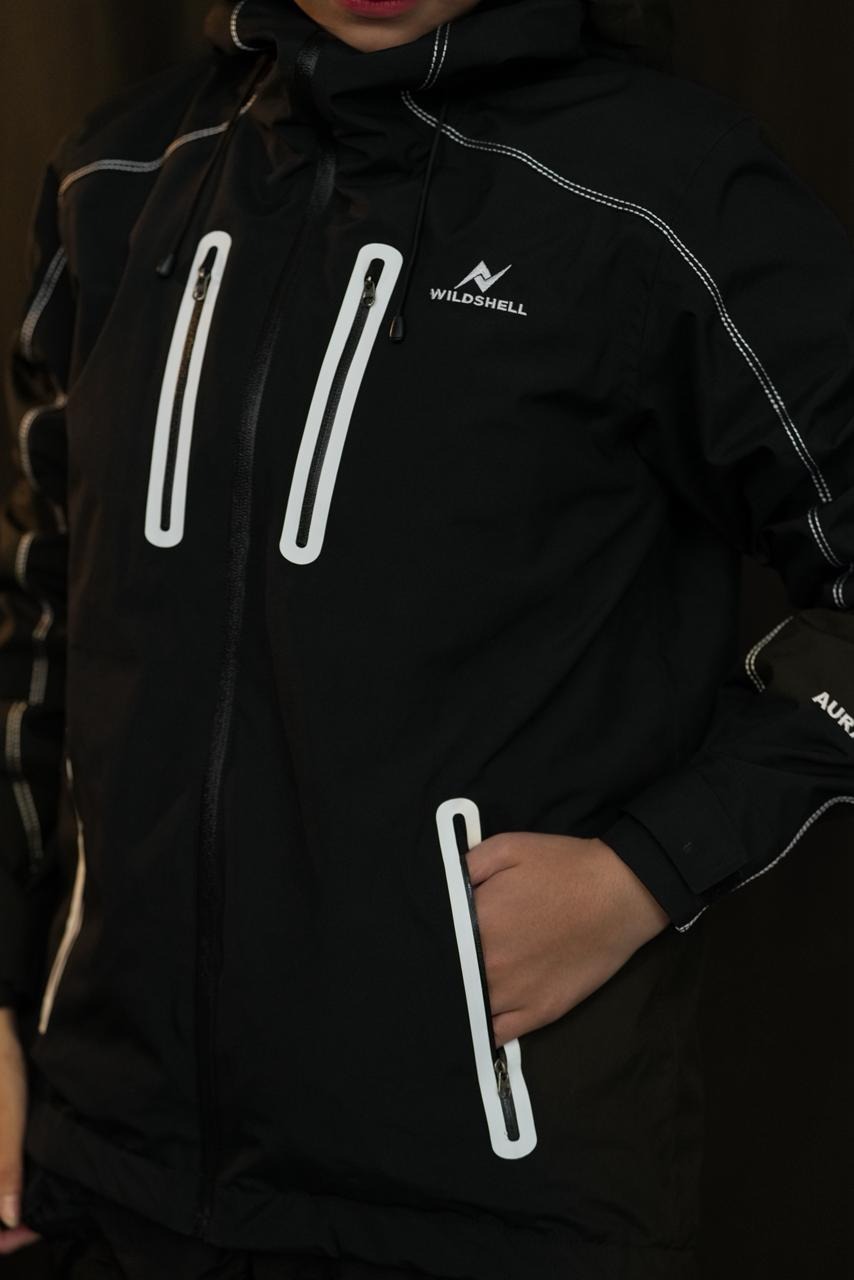 WILDSHELL - Jaket Gunung Gorpcore Aura Series 100% Waterproof