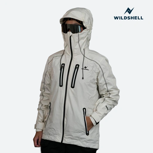 Image of WILDSHELL - Jaket Gunung Gorpcore AURA Series 100% Waterproof & Windproof