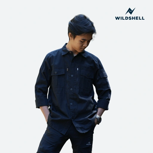 Image of KEMEJA OUTDOOR LONG SHIRT BORNEO WILDSHELL