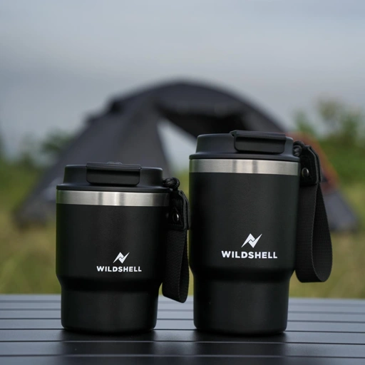 Image of WILDSHELL - Camping Coffee Cup Stainless Steel