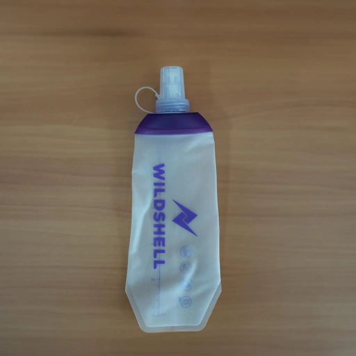Image of BOTOL MINUM LIPAT SOFT FLASK 500ml - Foldable soft Flask 500ml trail running LAMPO WILDSHELL