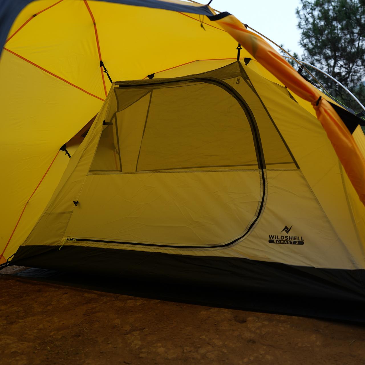 WILDSHELL - Tenda Camping 2 Person Series Romant 2
