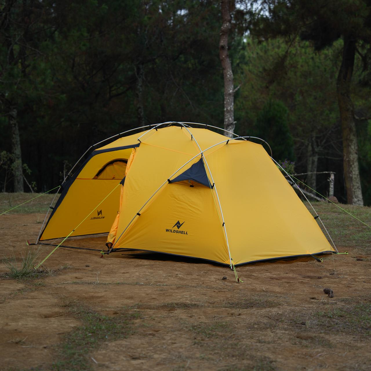 WILDSHELL - Tenda Camping 2 Person Series Romant 2