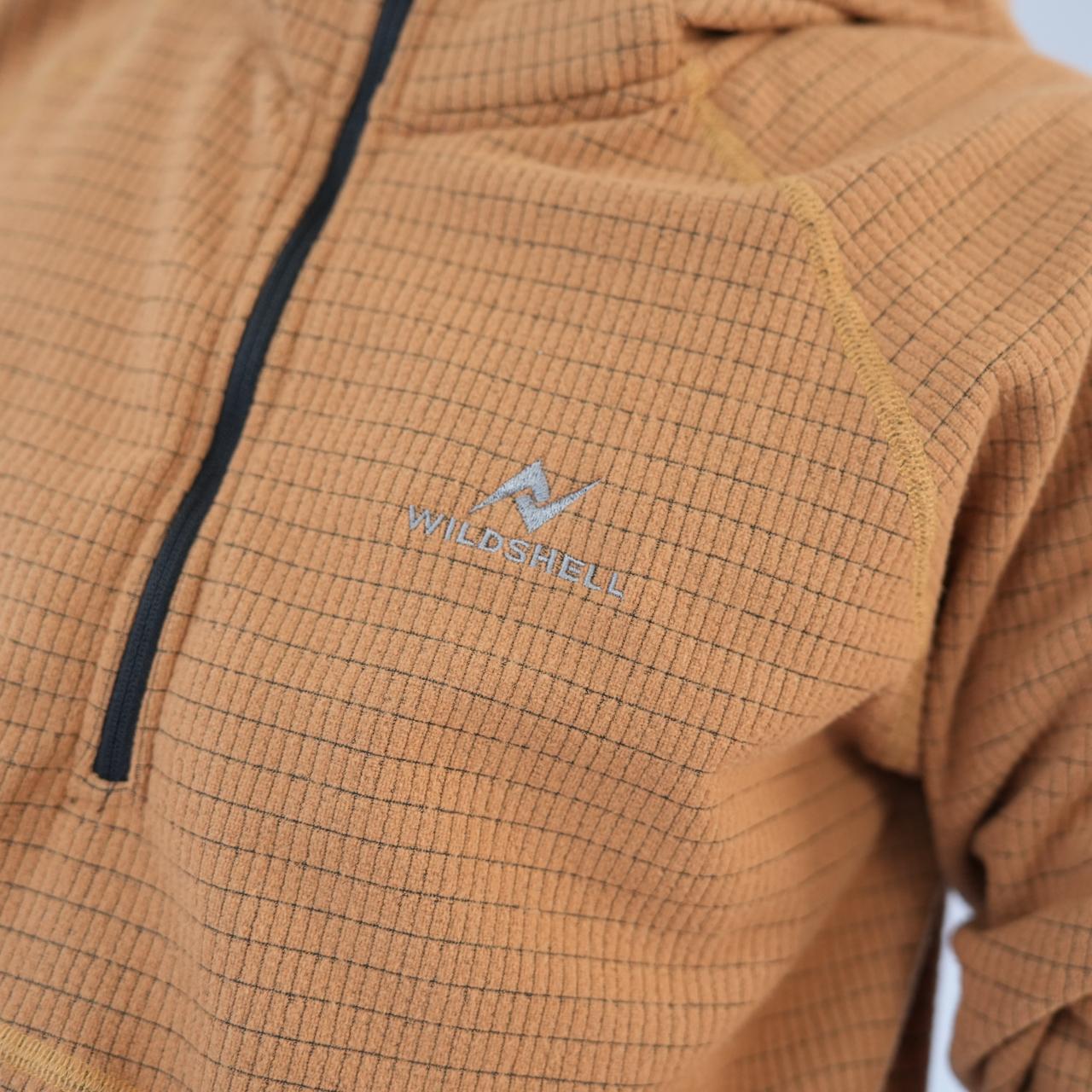 WILDSHELL- JAKET OUTDOOR MIDLAYER WILDSHELL SERIES GRANDIS FLEECE RIPSTOP MATERIAL