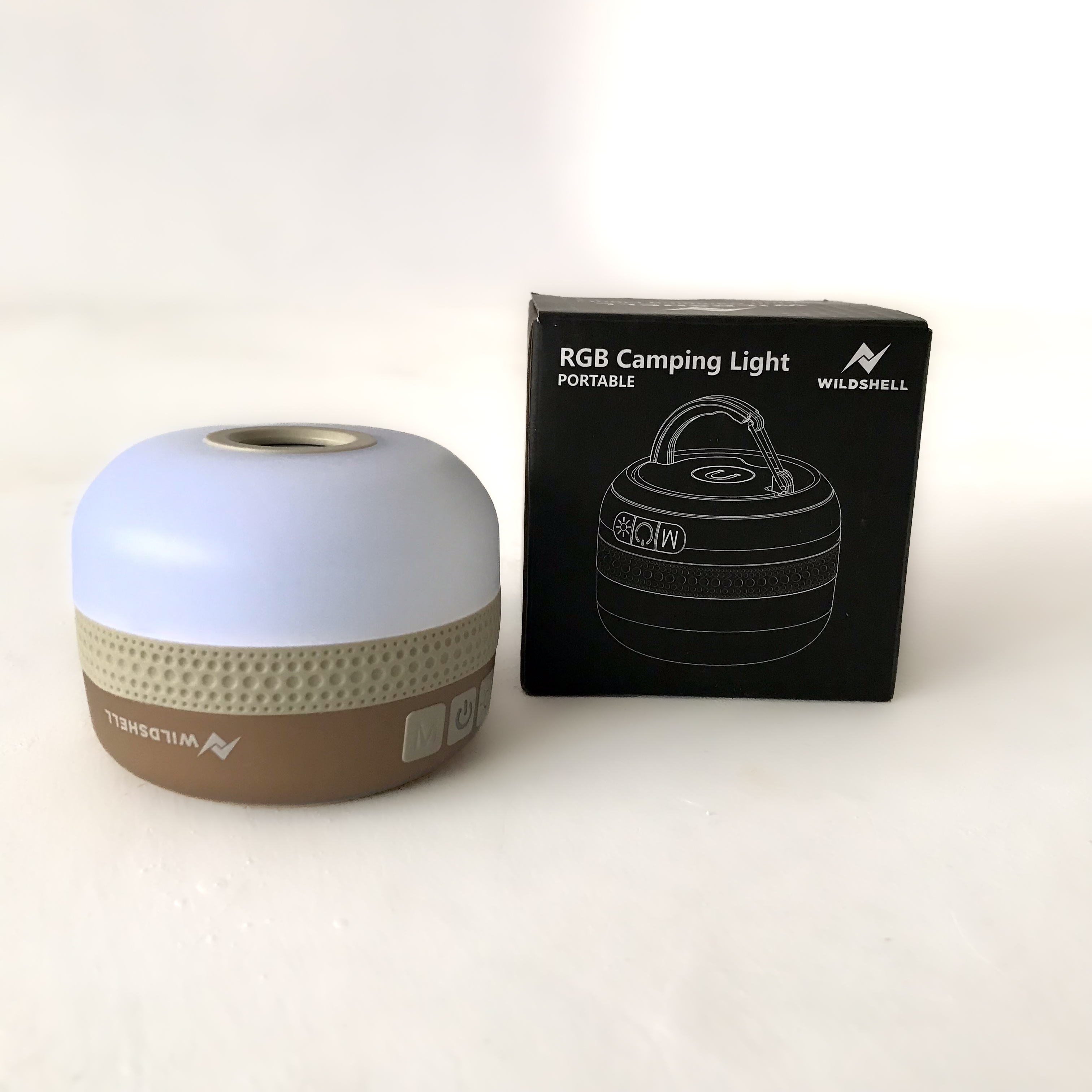 WILDSHELL - Lampu Camping Outdoor RGB Multi-Fitur Orion Series
