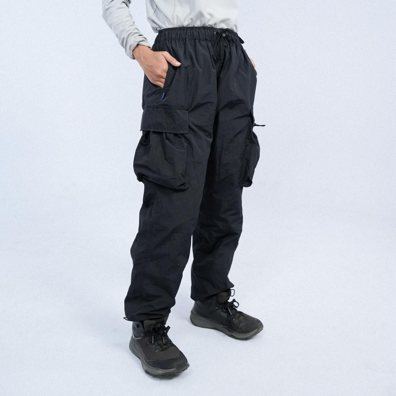 CELANA CARGO OUTDOOR TRACKPANTS MALABAR SERIES MATERIAL PARASUT CRINKLE SUPER RINGAN
