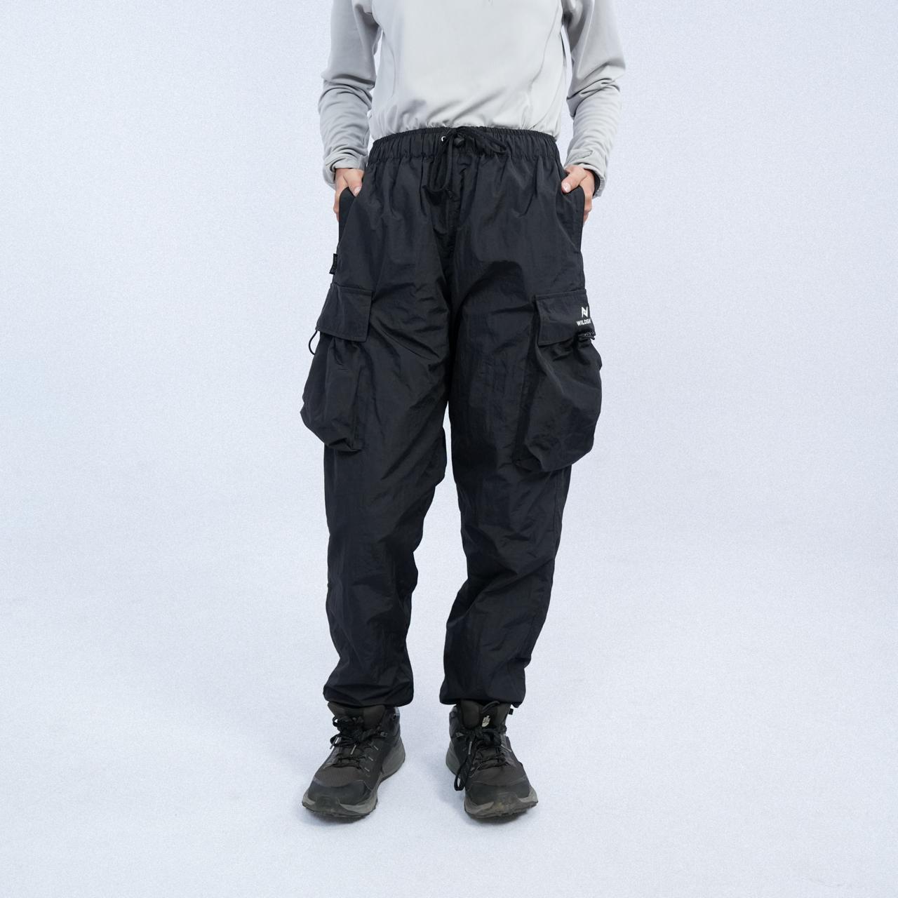 CELANA CARGO OUTDOOR TRACKPANTS MALABAR SERIES MATERIAL PARASUT CRINKLE SUPER RINGAN