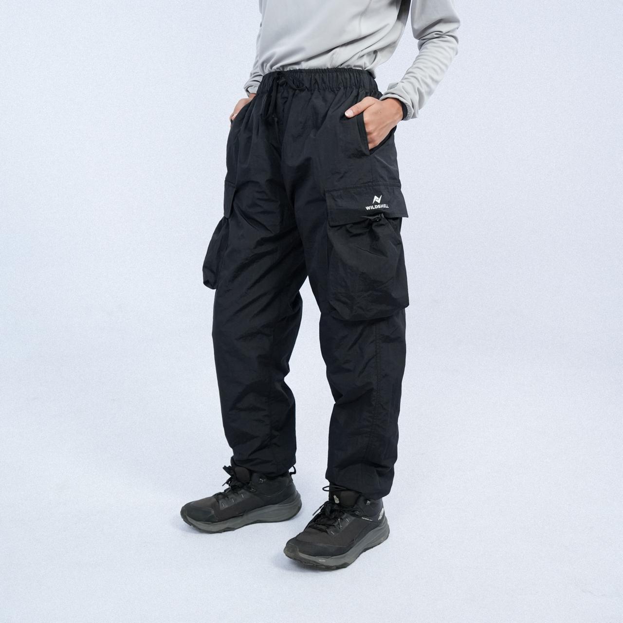 CELANA CARGO OUTDOOR TRACKPANTS MALABAR SERIES MATERIAL PARASUT CRINKLE SUPER RINGAN