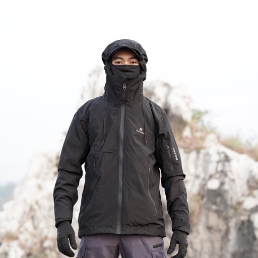Image of WILDSHELL - Jaket Gunung Gorpcore Tectona Series 100% Waterproof