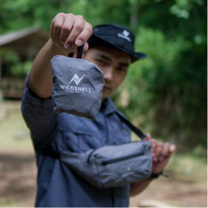 TAS SLEMPANG // TRAVEL POUCH ULTRALIGHT // WAIST BAG WILDSHELL RAKATA SERIES