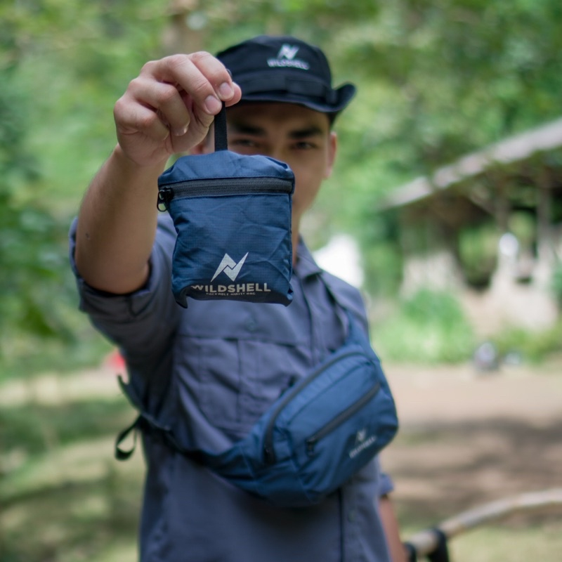 TAS SLEMPANG // TRAVEL POUCH ULTRALIGHT // WAIST BAG WILDSHELL RAKATA SERIES