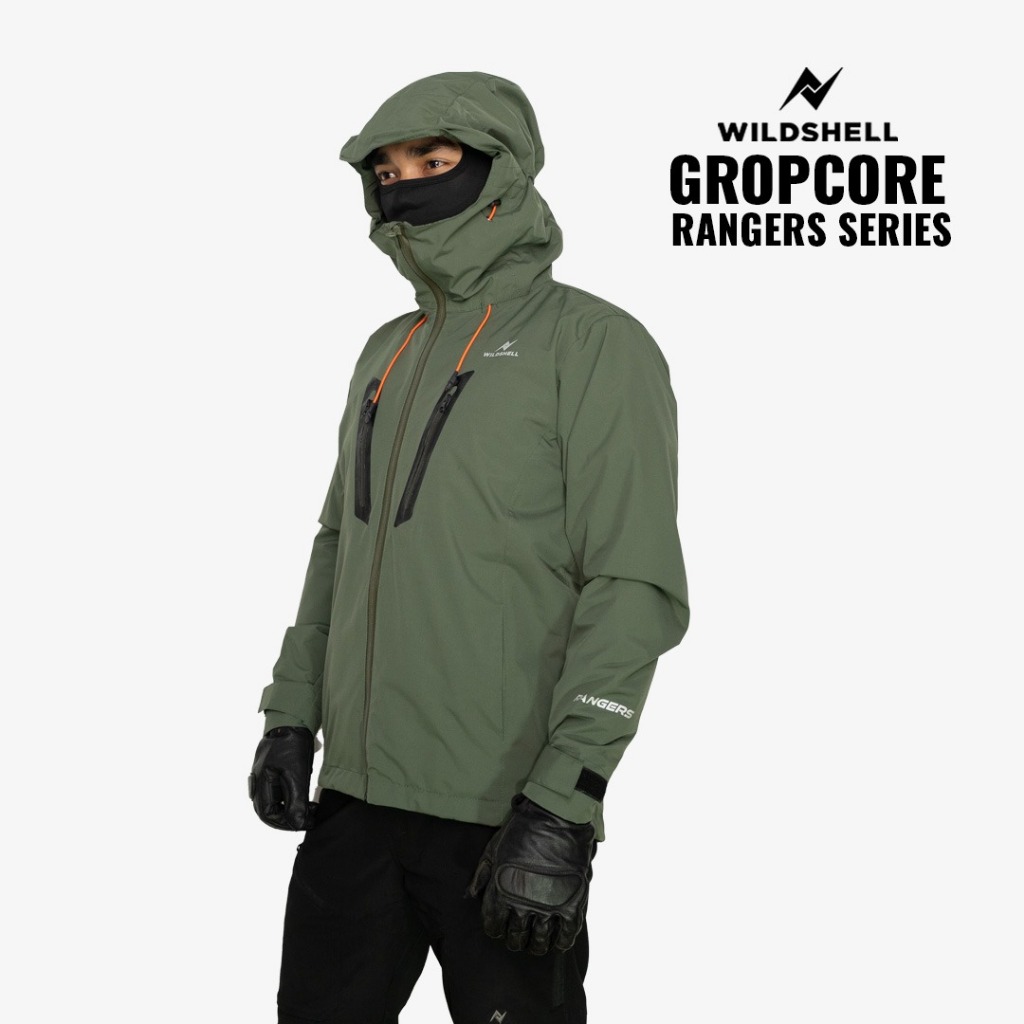 Jaket Gunung Gorpcore Ranger 100% Waterproof