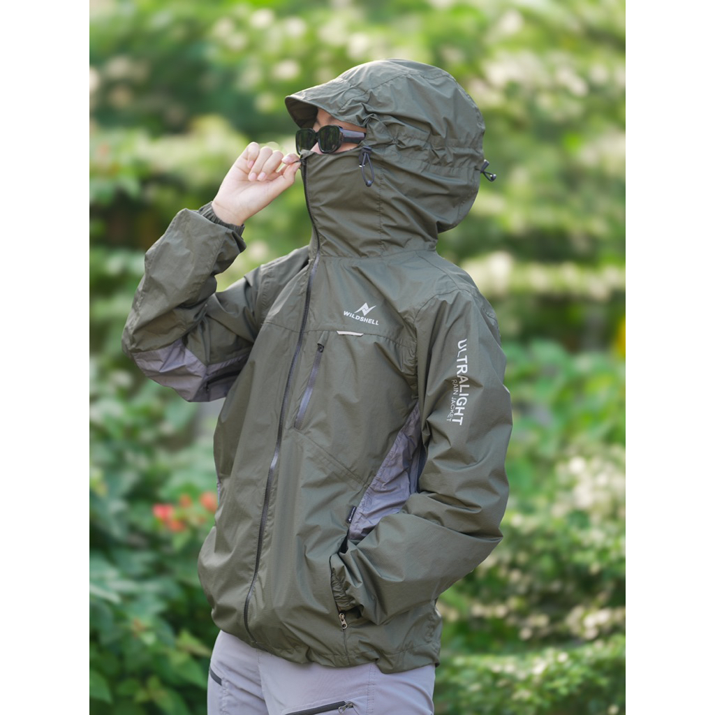 RAIN JAKET WILDSHEEL TRUELIGHT SERIES 100% WATERPROOF