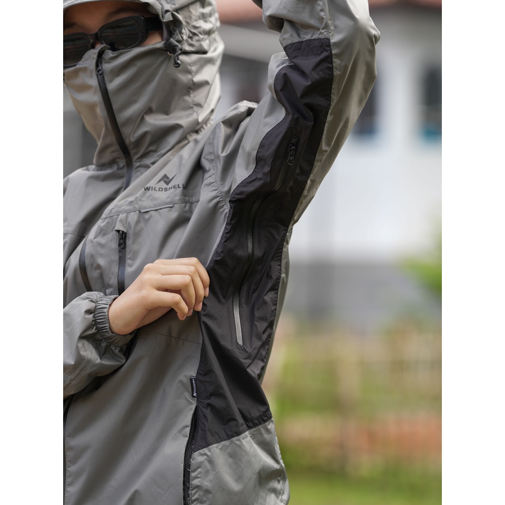 RAIN JAKET WILDSHEEL TRUELIGHT SERIES 100% WATERPROOF