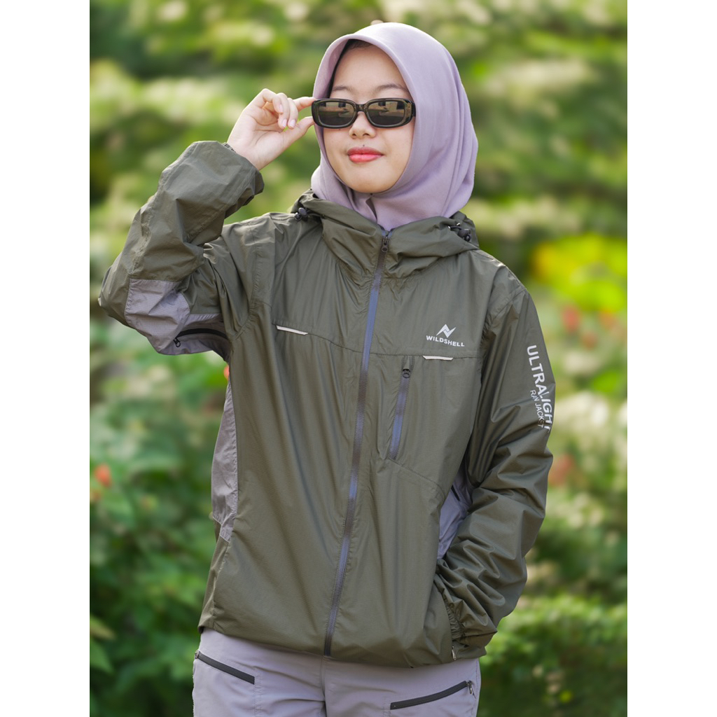 RAIN JAKET WILDSHEEL TRUELIGHT SERIES 100% WATERPROOF