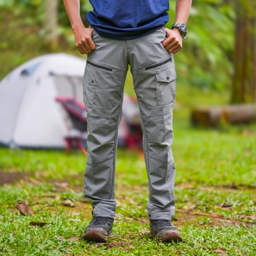 Image of Celana Outdoor Hiking celana gunung wildshell asterix series