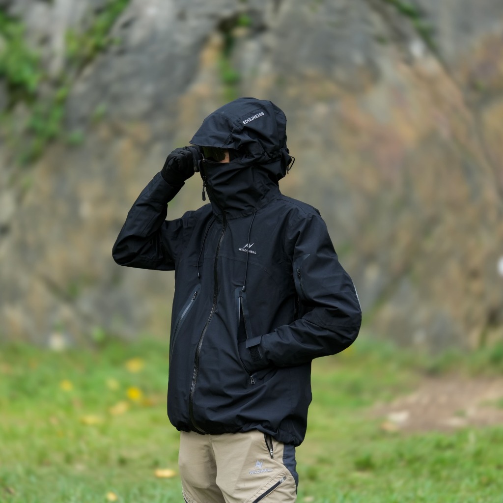 NEW SERIES GORPCORE STYLE JAKET EDELWEIS WILDSHELL SERIES
