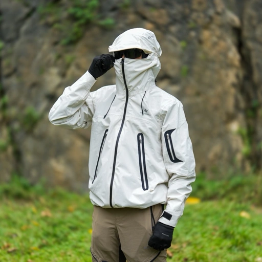 Image of WILDSHELL - Jaket Gunung Gorpcore Edelweis Series 100% Waterproof